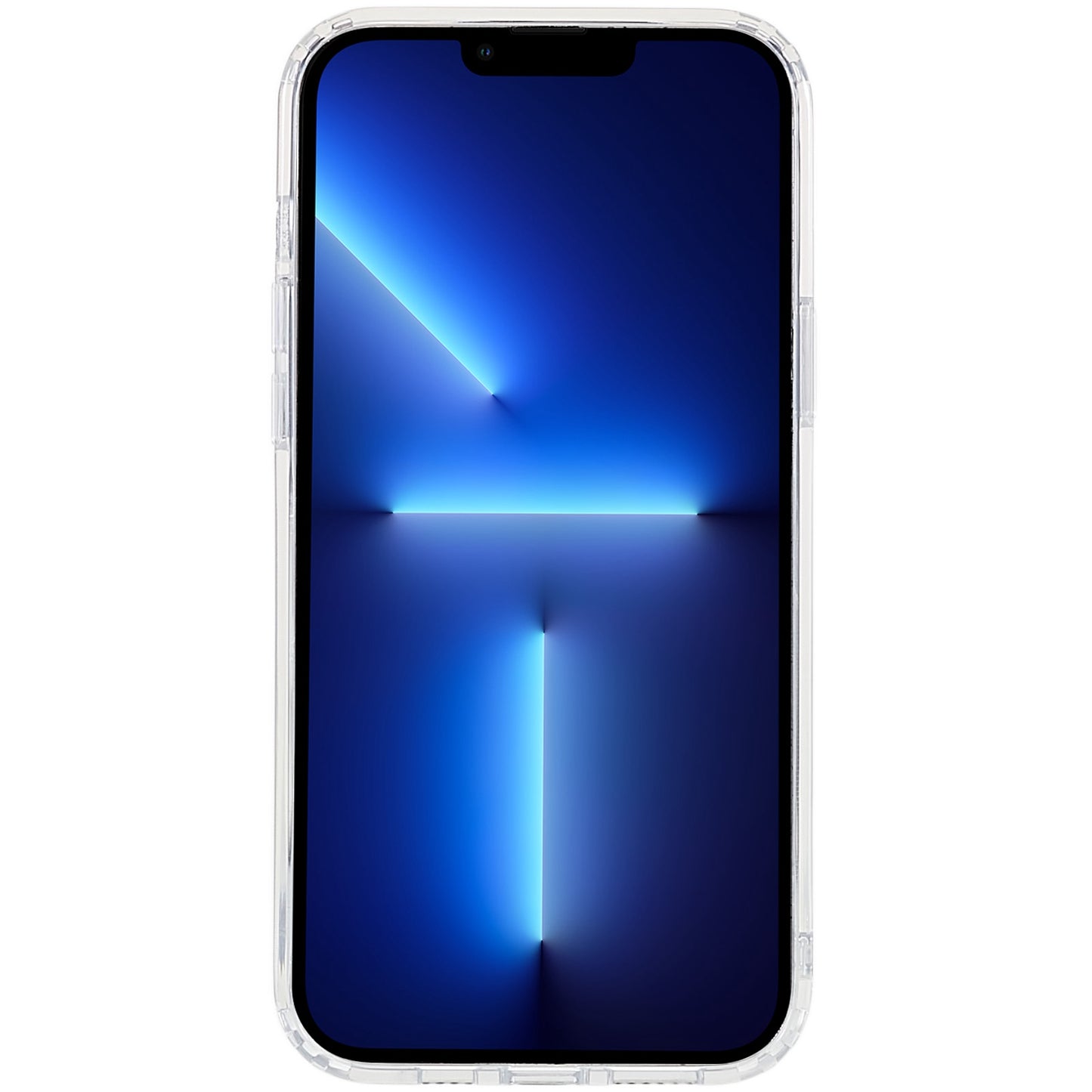 MUTURAL for iPhone 13 Pro 6.1 inch Well-protected Precise Cutout Clear Phone Case TPU+PC Hybrid Cover