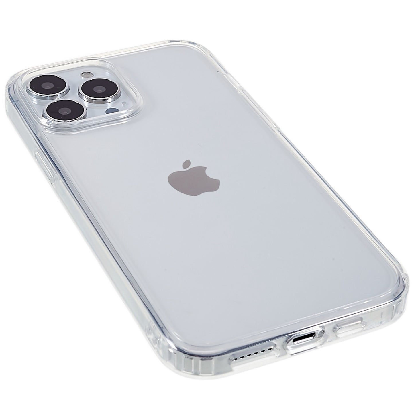 MUTURAL for iPhone 13 Pro 6.1 inch Well-protected Precise Cutout Clear Phone Case TPU+PC Hybrid Cover