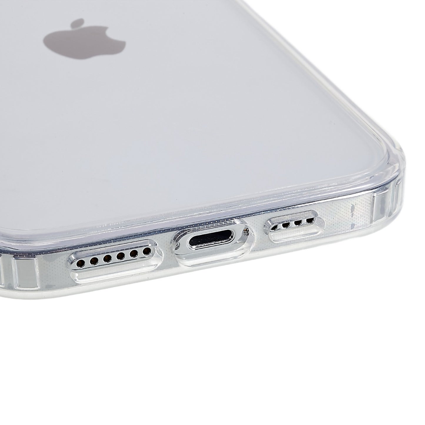 MUTURAL for iPhone 13 Pro 6.1 inch Well-protected Precise Cutout Clear Phone Case TPU+PC Hybrid Cover
