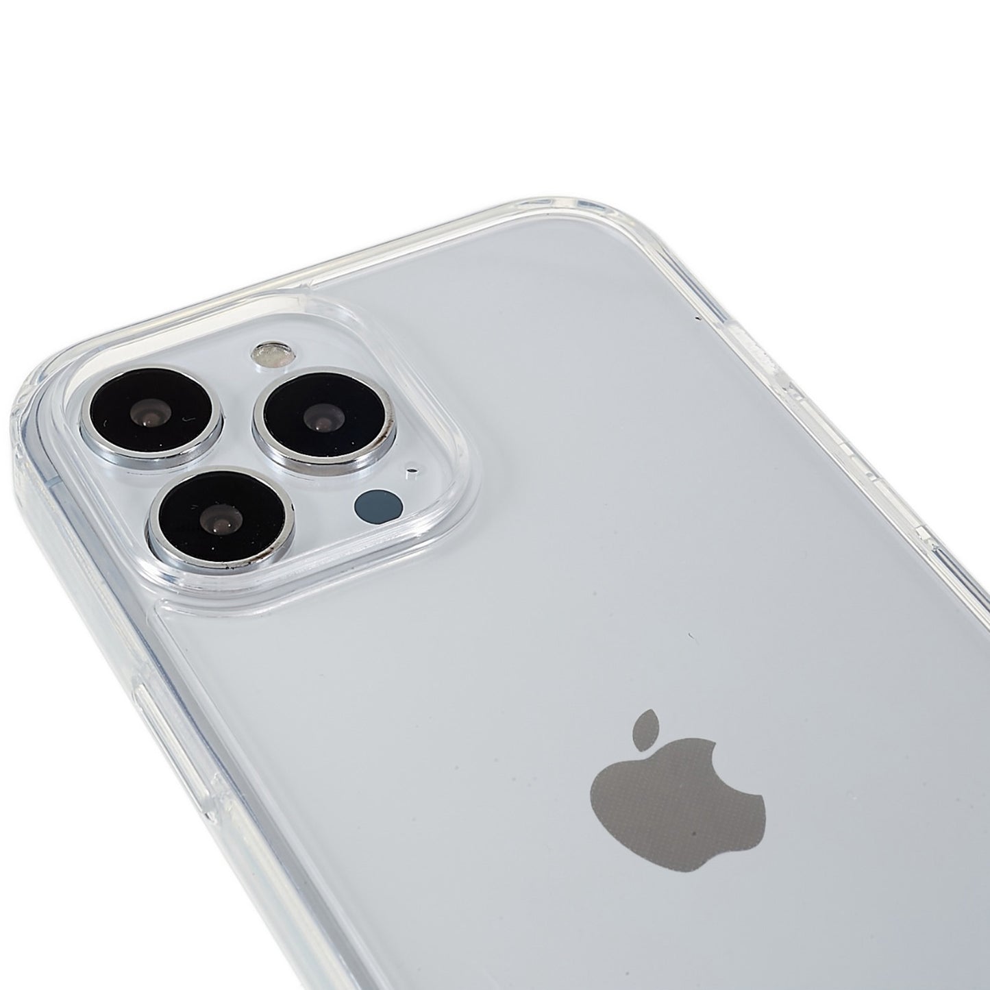 MUTURAL for iPhone 13 Pro 6.1 inch Well-protected Precise Cutout Clear Phone Case TPU+PC Hybrid Cover