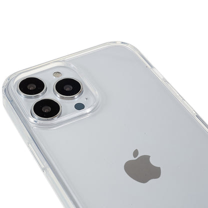 MUTURAL for iPhone 13 Pro 6.1 inch Well-protected Precise Cutout Clear Phone Case TPU+PC Hybrid Cover