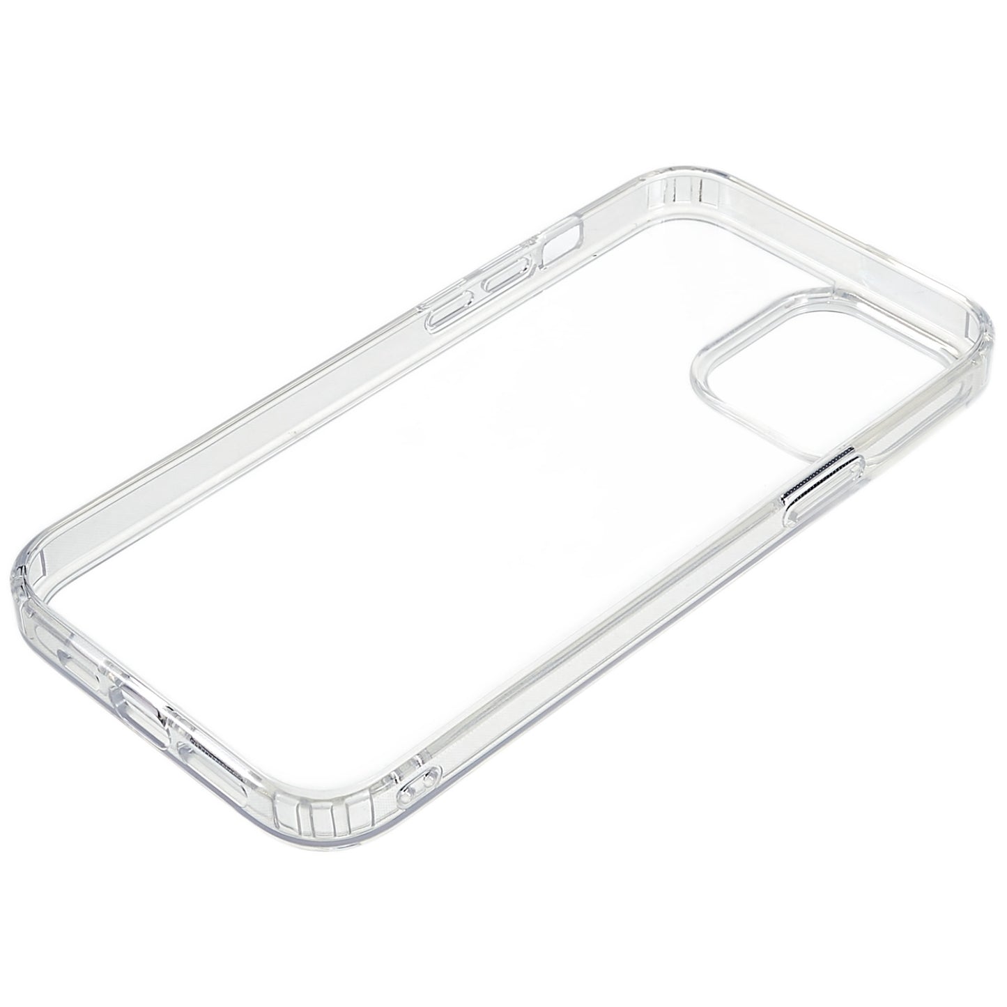 MUTURAL for iPhone 13 Pro 6.1 inch Well-protected Precise Cutout Clear Phone Case TPU+PC Hybrid Cover