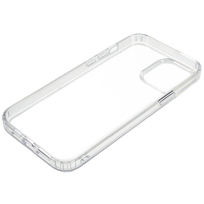 MUTURAL for iPhone 13 Pro 6.1 inch Well-protected Precise Cutout Clear Phone Case TPU+PC Hybrid Cover
