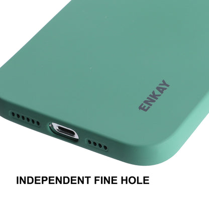 ENKAY HAT PRINCE Liquid Silicone Phone Case for iPhone 13 Pro 6.1 inch, Precise Cutout Camera Lens Protection Drop-proof Protective Cover