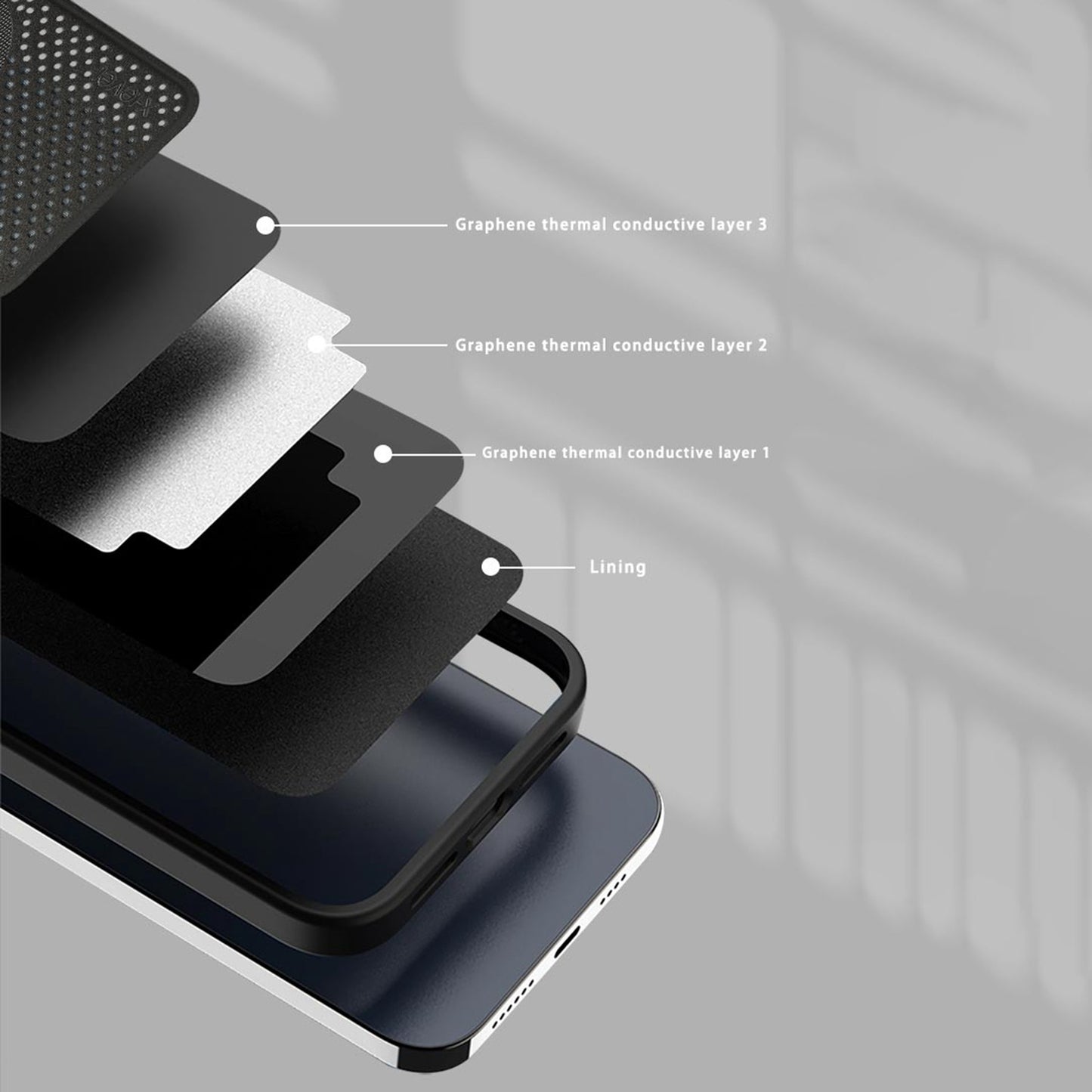 X-LEVEL Magic Magnets II Series Phone Case for iPhone 13 Pro 6.1 inch Compatible with MagSafe Wireless Charging, Hard PC Soft TPU Heat Dissipation Cover