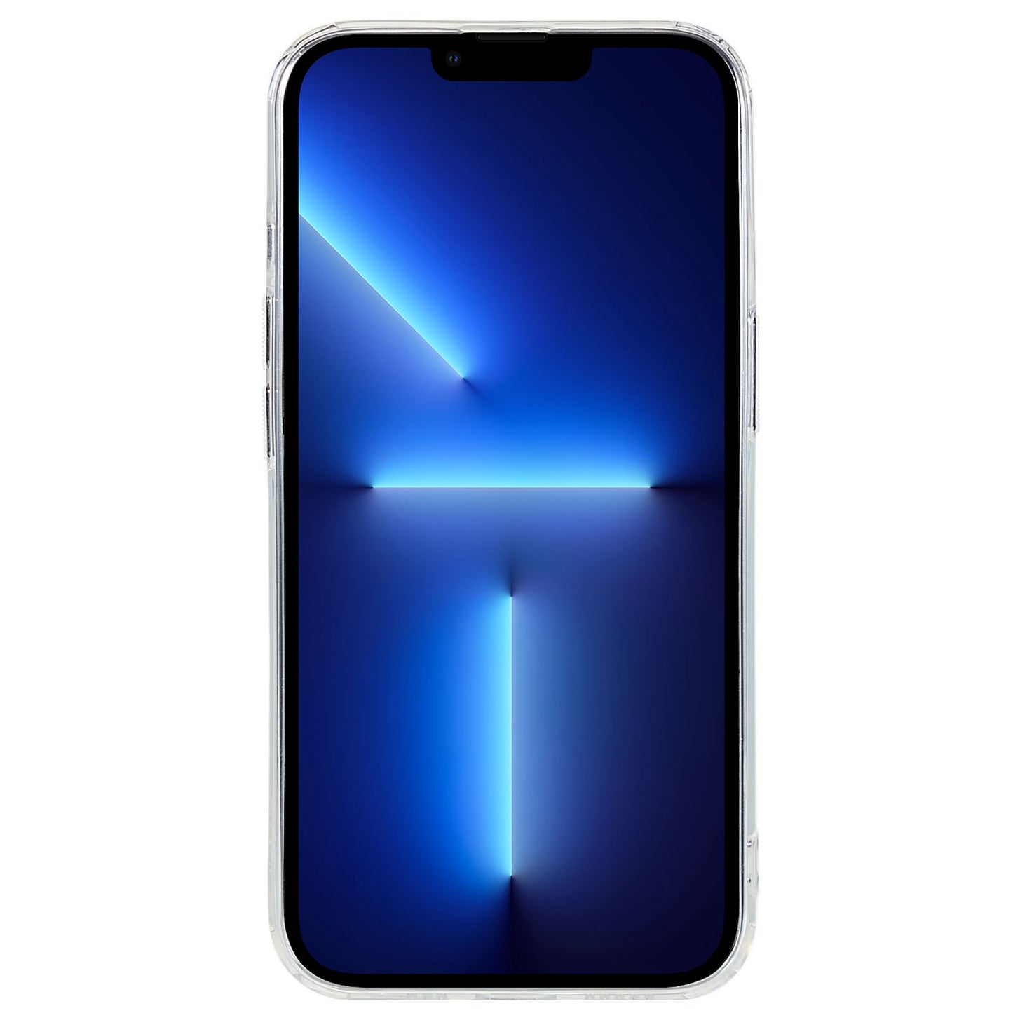 Space Series Thickened Transparent TPU Phone Case for iPhone 13 Pro 6.1 inch, Raised Lip Screen Protection Design Soft Phone Protective Accessory