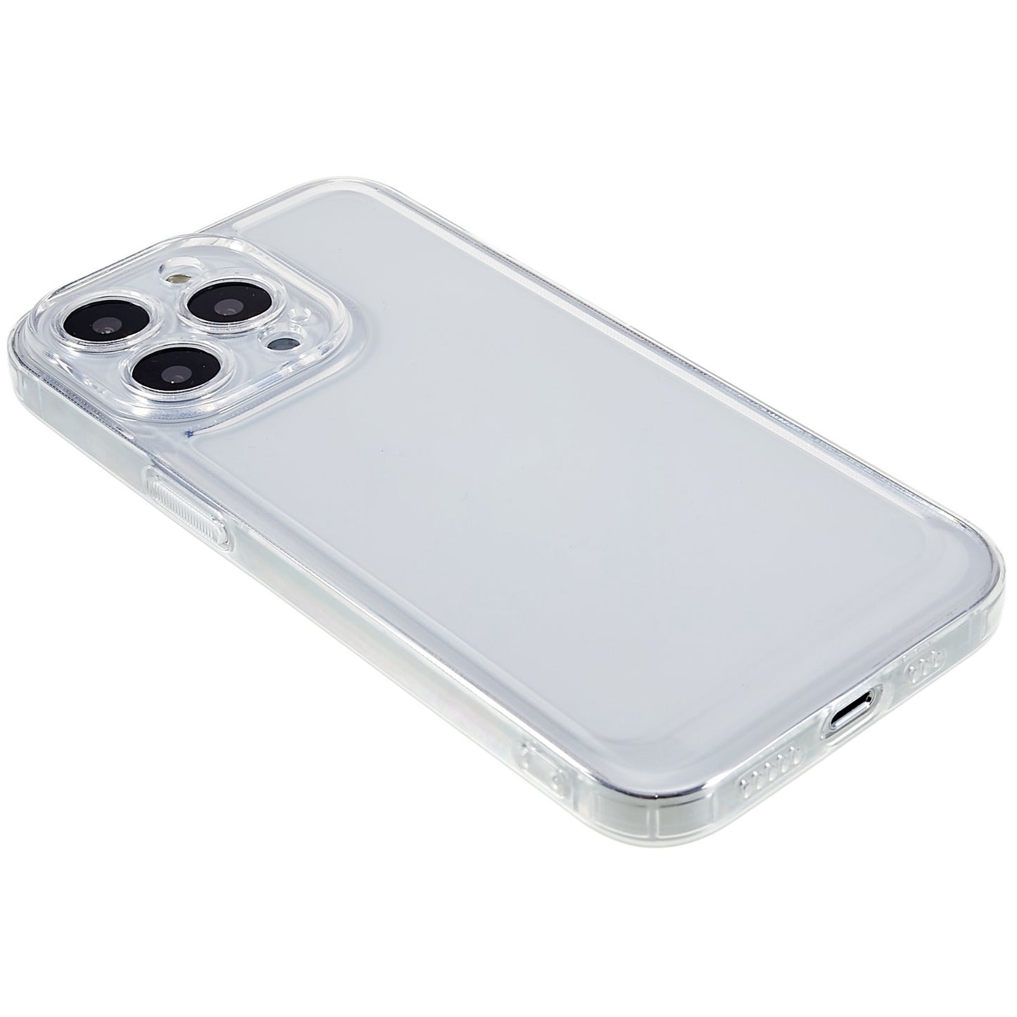 Space Series Thickened Transparent TPU Phone Case for iPhone 13 Pro 6.1 inch, Raised Lip Screen Protection Design Soft Phone Protective Accessory