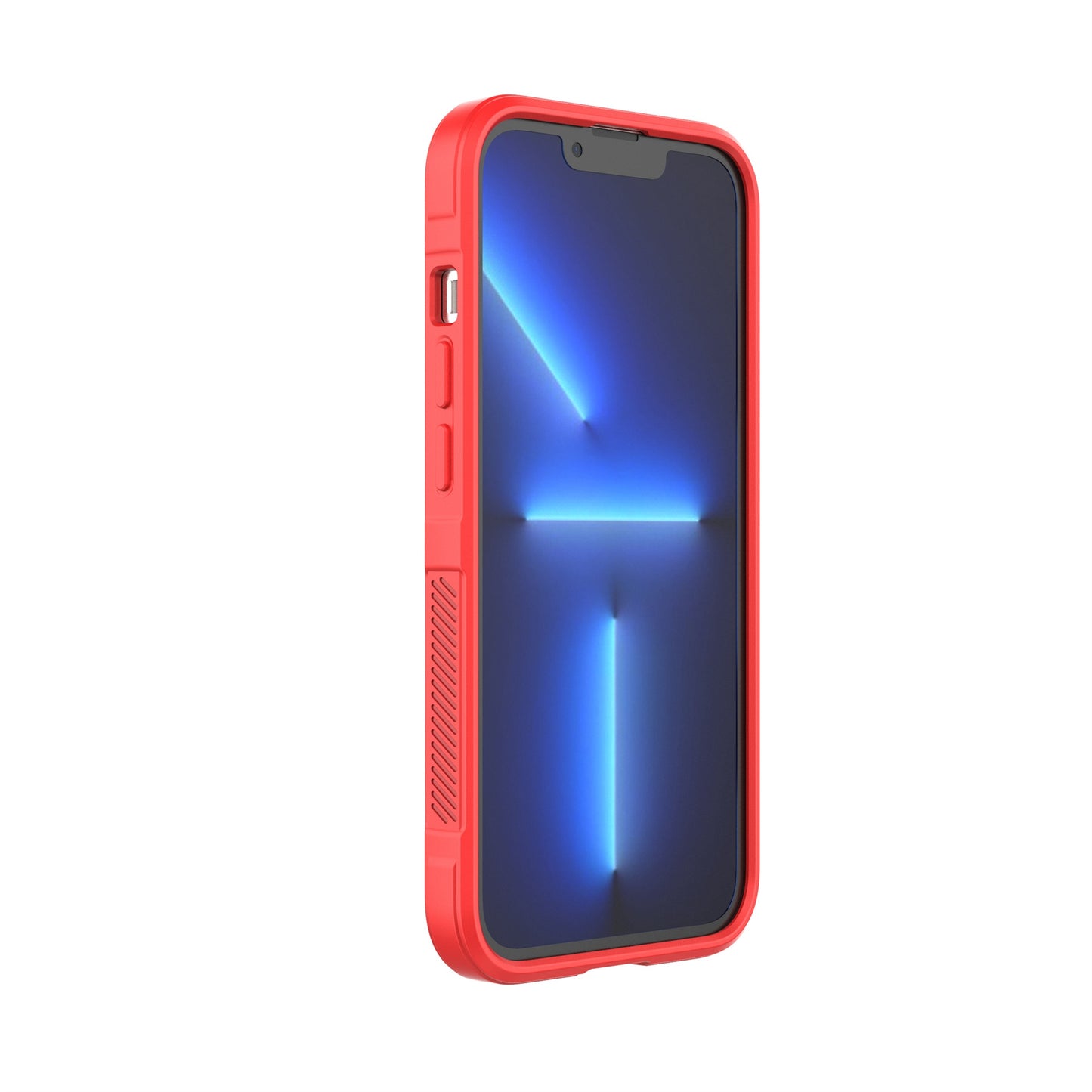 For iPhone 13 Pro 6.1 inch Anti-fall Rugged Back Shell Soft TPU Phone Protector Case