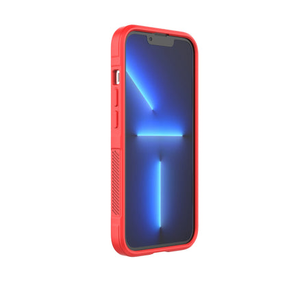 For iPhone 13 Pro 6.1 inch Anti-fall Rugged Back Shell Soft TPU Phone Protector Case