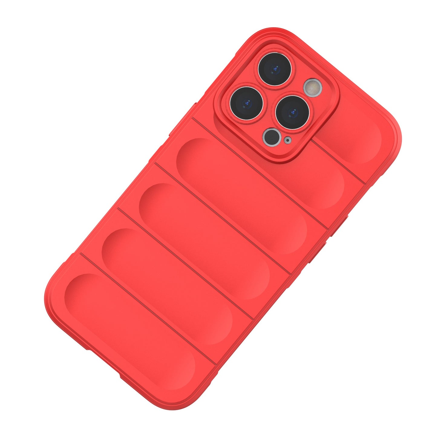 For iPhone 13 Pro 6.1 inch Anti-fall Rugged Back Shell Soft TPU Phone Protector Case