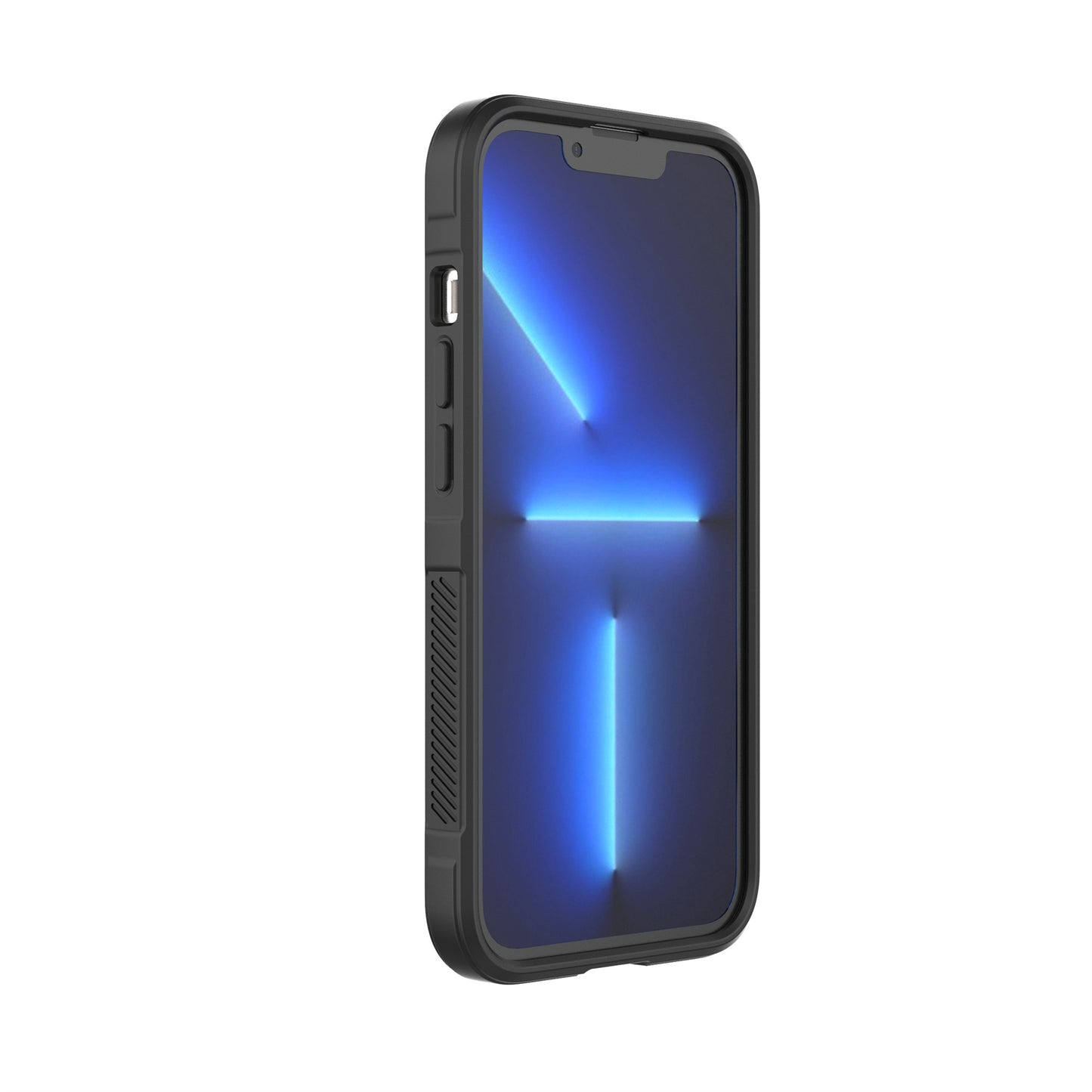 For iPhone 13 Pro 6.1 inch Anti-fall Rugged Back Shell Soft TPU Phone Protector Case