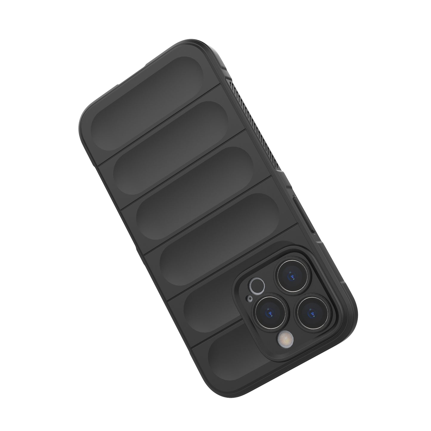 For iPhone 13 Pro 6.1 inch Anti-fall Rugged Back Shell Soft TPU Phone Protector Case