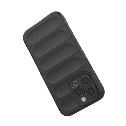 For iPhone 13 Pro 6.1 inch Anti-fall Rugged Back Shell Soft TPU Phone Protector Case