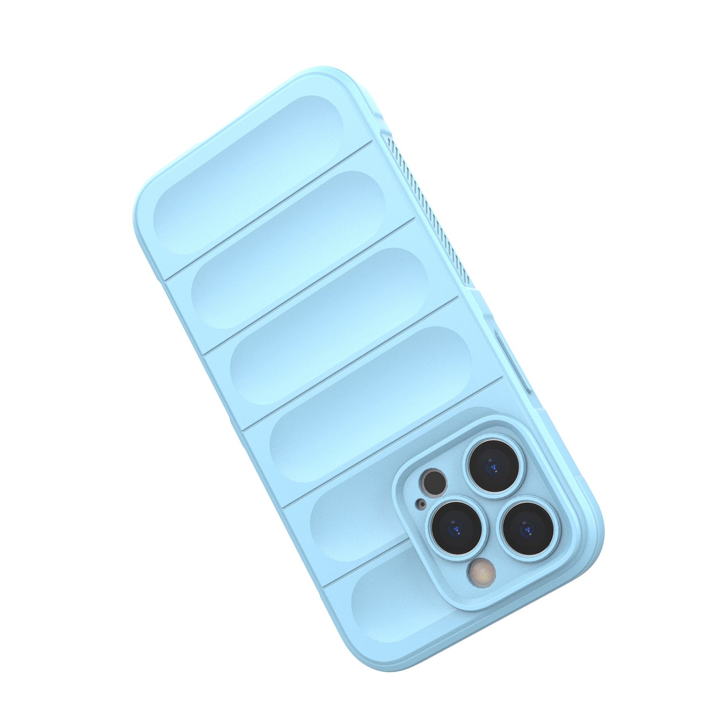 For iPhone 13 Pro 6.1 inch Anti-fall Rugged Back Shell Soft TPU Phone Protector Case