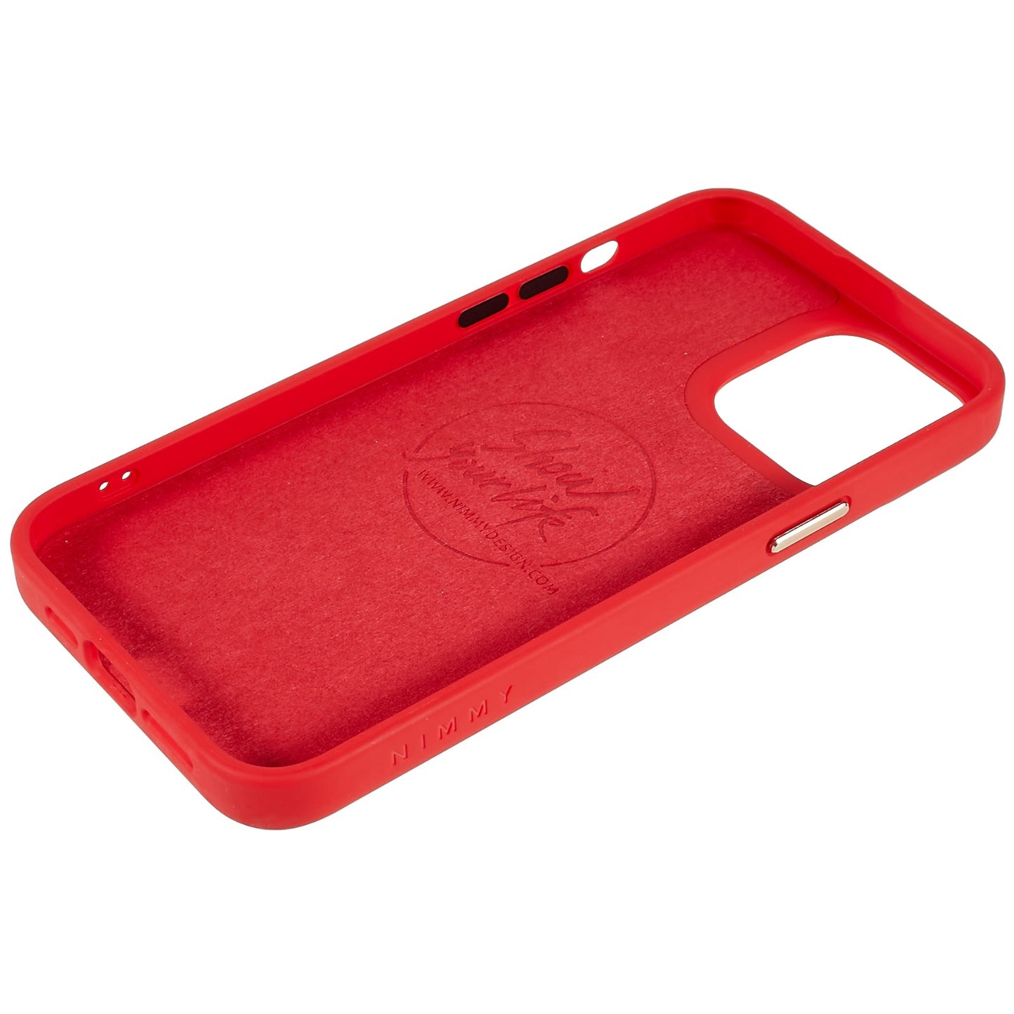 NIMMY Glasses Pet Series for iPhone 13 Pro 6.1 inch Anti-drop Phone Shell Embroidery PU Leather + PC + TPU Back Case