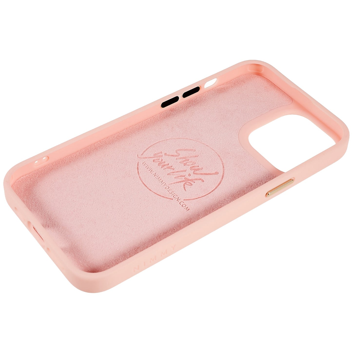 NIMMY Glasses Pet Series for iPhone 13 Pro 6.1 inch Anti-drop Phone Shell Embroidery PU Leather + PC + TPU Back Case