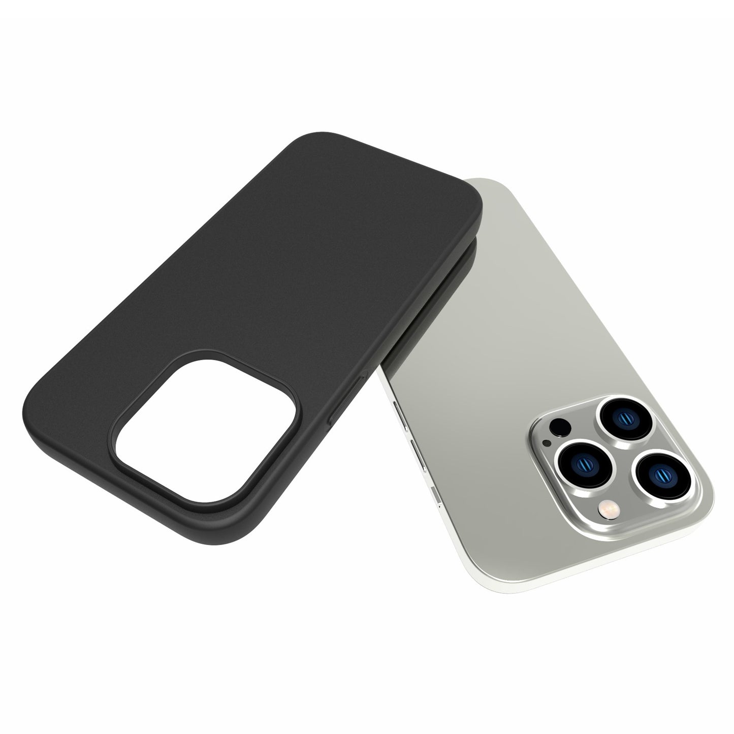 10Pcs/Pack Soft TPU Phone Back Case for iPhone 14 Pro 6.1 inch, Dual-sided Matte Finish Protective Cover