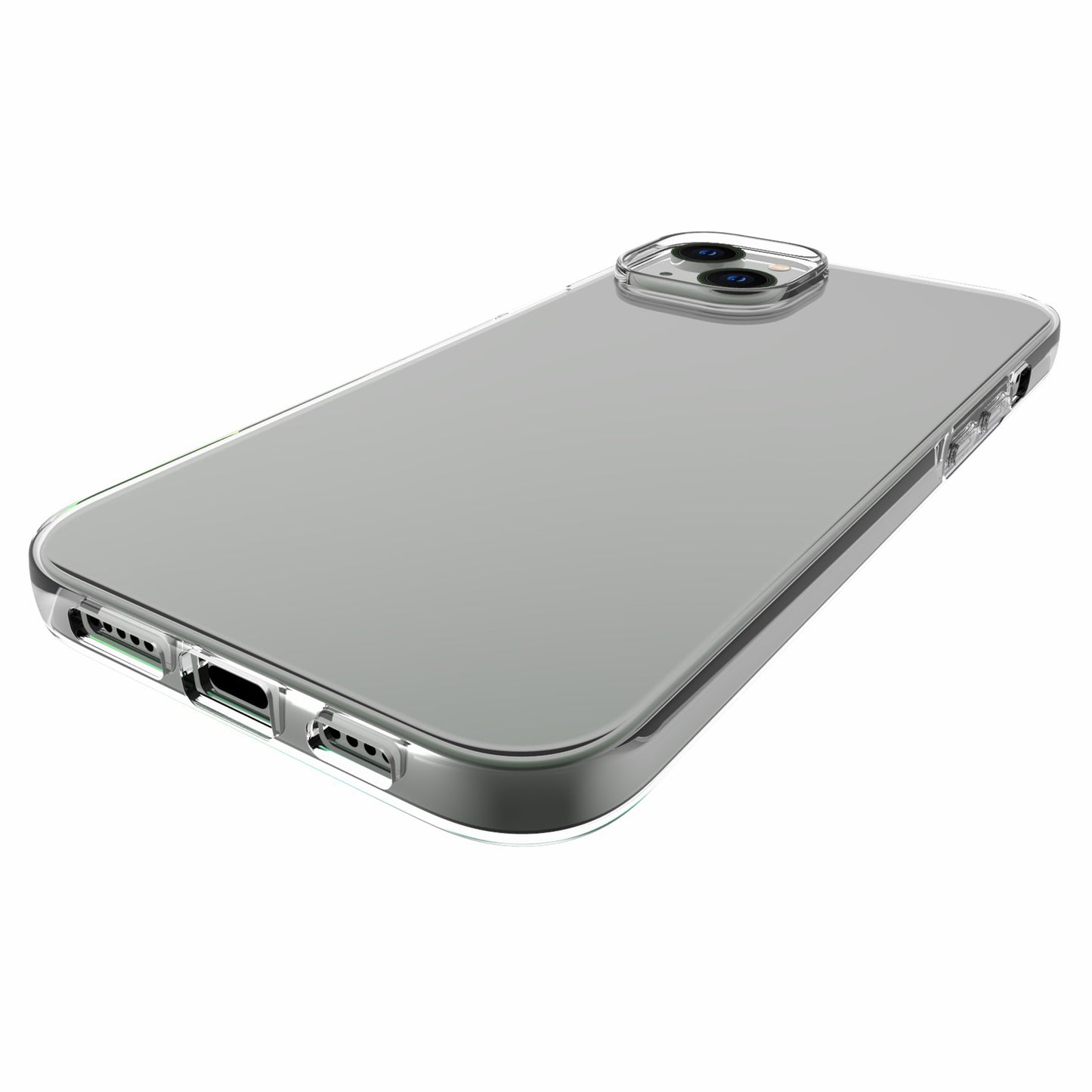 10Pcs / Pack Mobile Phone Cover for iPhone 14 Plus 6.7 inch, Clear TPU Phone Case Inner Watermark-Free Protective Cover