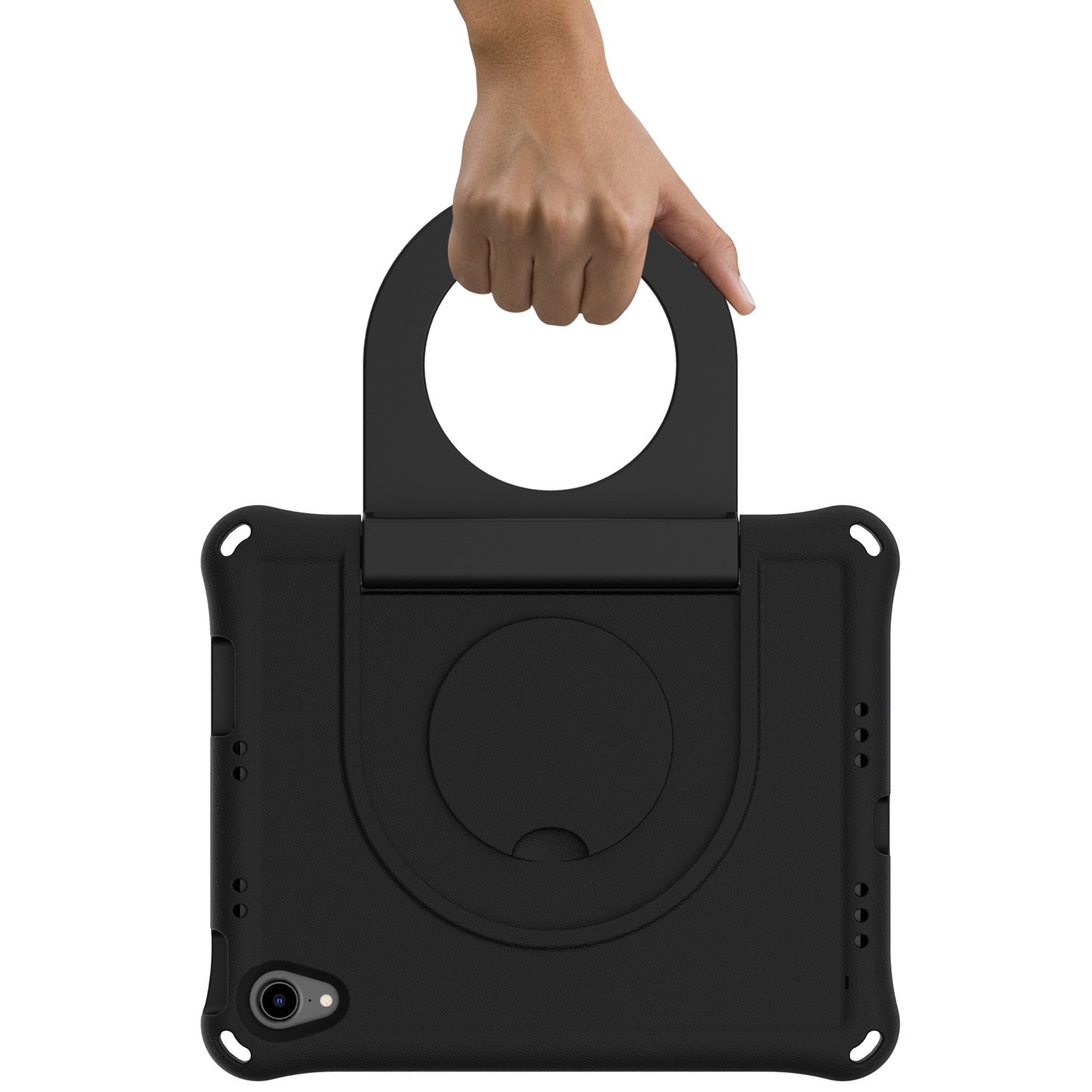 For iPad mini (2021) Foldable Ring Kickstand Design EVA Tablet Case Shockproof Cover
