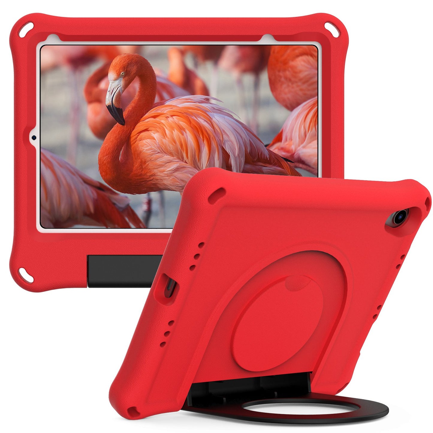 For iPad mini (2021) Foldable Ring Kickstand Design EVA Tablet Case Shockproof Cover