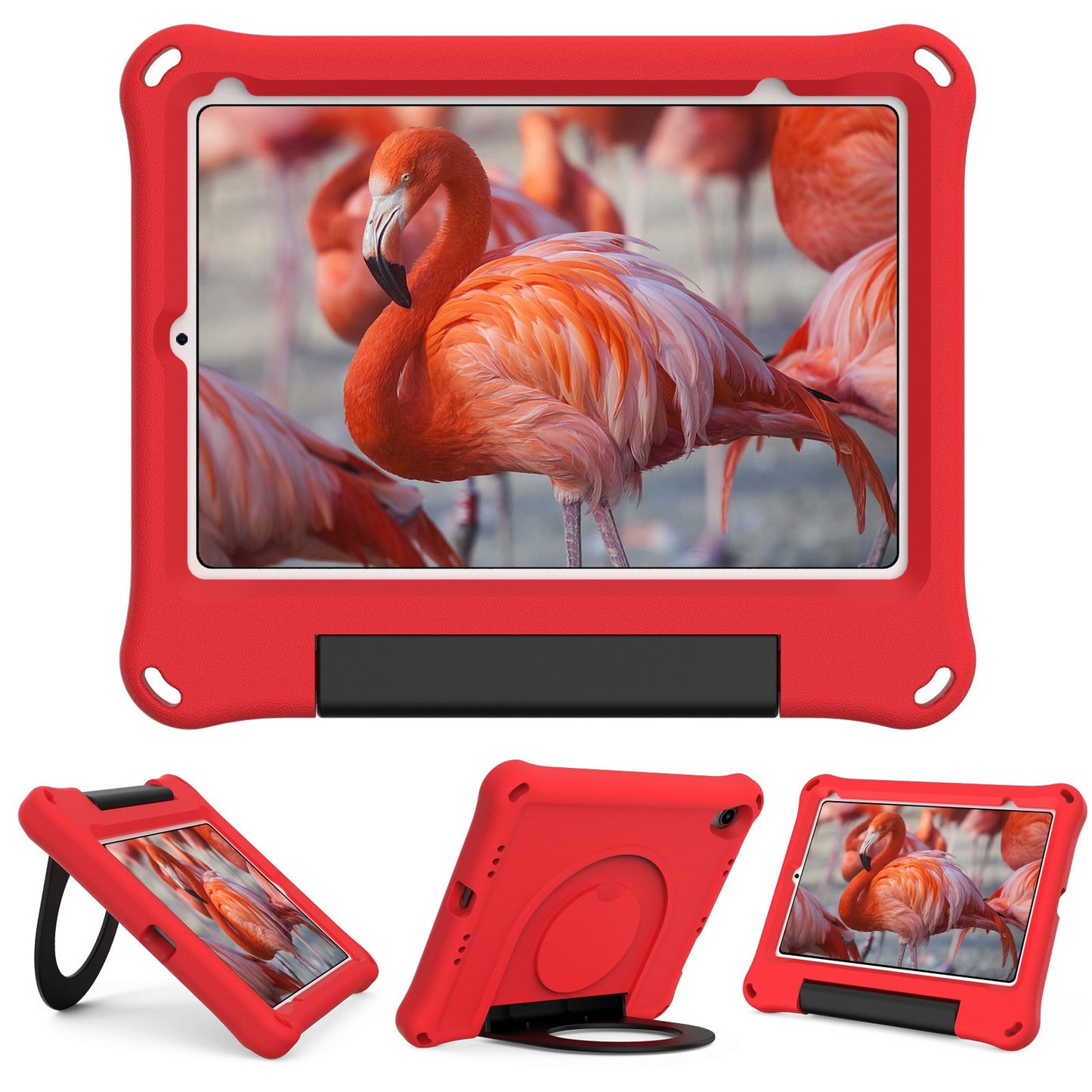 For iPad mini (2021) Foldable Ring Kickstand Design EVA Tablet Case Shockproof Cover