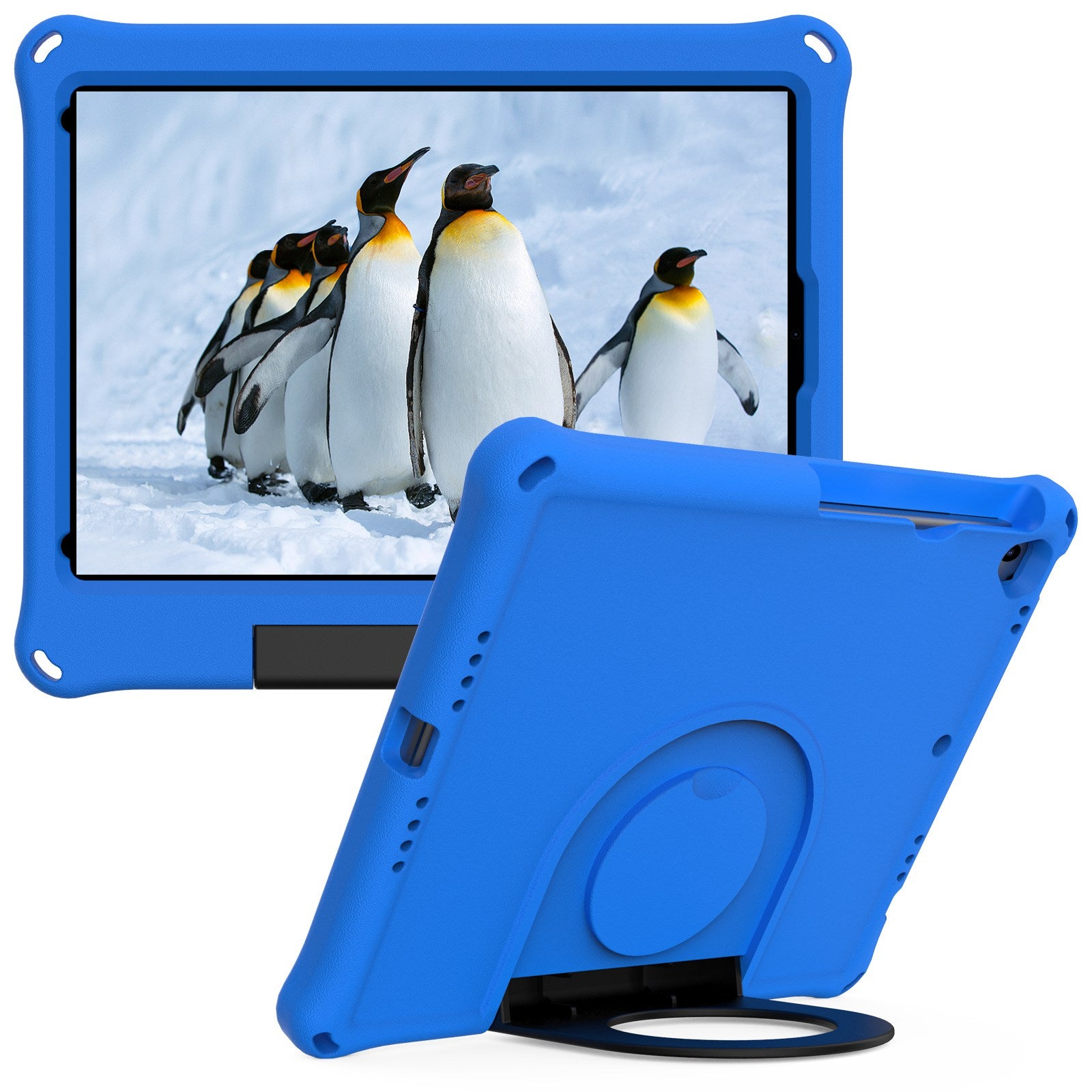 For iPad Air 10.5 inch (2019)/Pro 10.5-inch (2017) EVA Tablet Case Anti-drop Protective Cover with Ring Kickstand