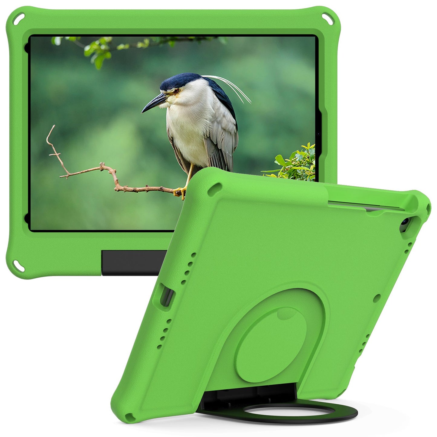For iPad Air 10.5 inch (2019)/Pro 10.5-inch (2017) EVA Tablet Case Anti-drop Protective Cover with Ring Kickstand