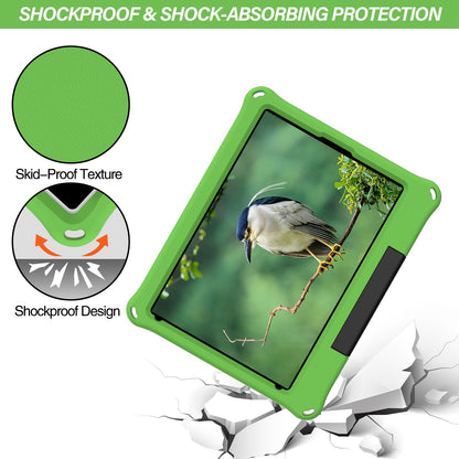 For iPad Air 10.5 inch (2019)/Pro 10.5-inch (2017) EVA Tablet Case Anti-drop Protective Cover with Ring Kickstand