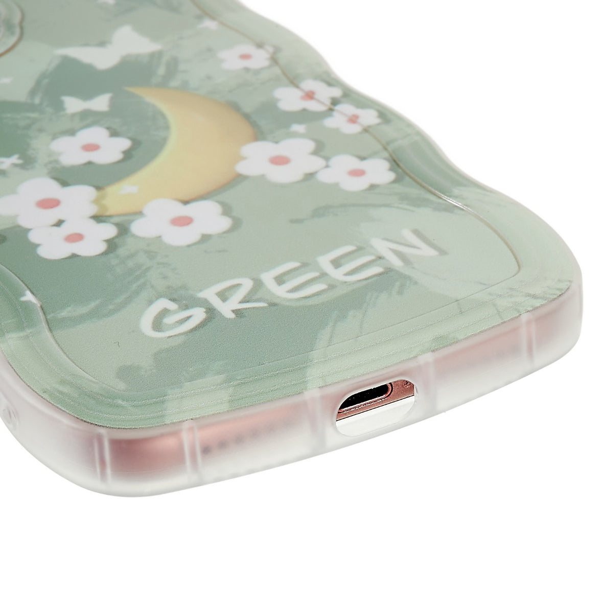 For iPhone XR 6.1 inch Soft TPU Wave-shaped Pattern Printed Protector Scratch-resistant Precise Cutouts Phone Case