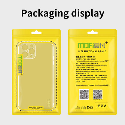 MOFI Crystal Clear Phone Case for iPhone 13 Pro 6.1 inch, Anti-drop Protection Soft TPU Cover