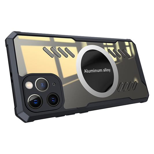For iPhone 13 Pro 6.1 inch Drop-proof Heat Dissipation Phone Case Magnetic Gaming Back Cover Protective Shell