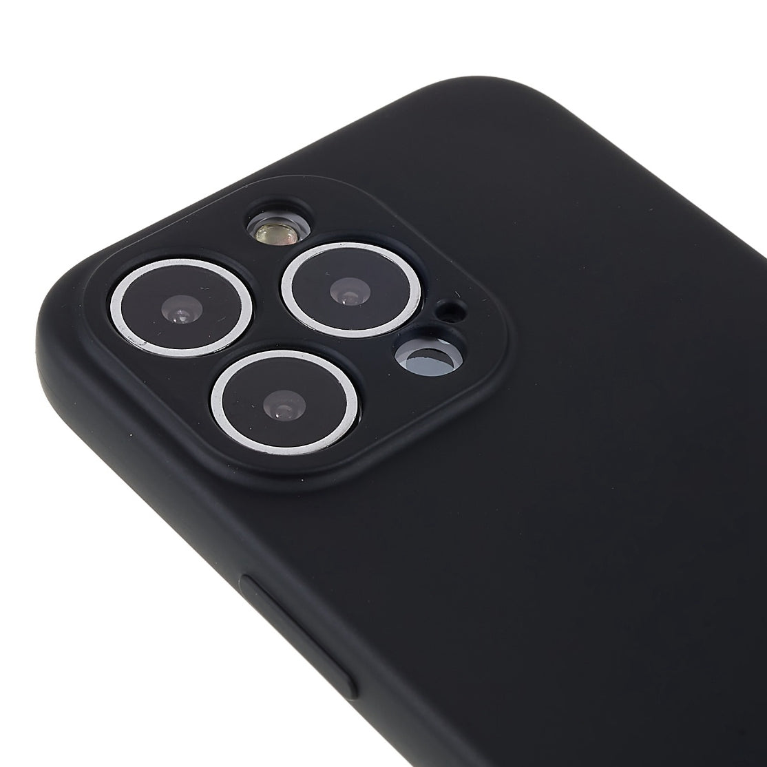 Liquid Series for iPhone 13 Pro 6.1 inch Magnetic Liquid Silicone Case Soft TPU Frame Microfiber Lining Anti-Scratch Cover