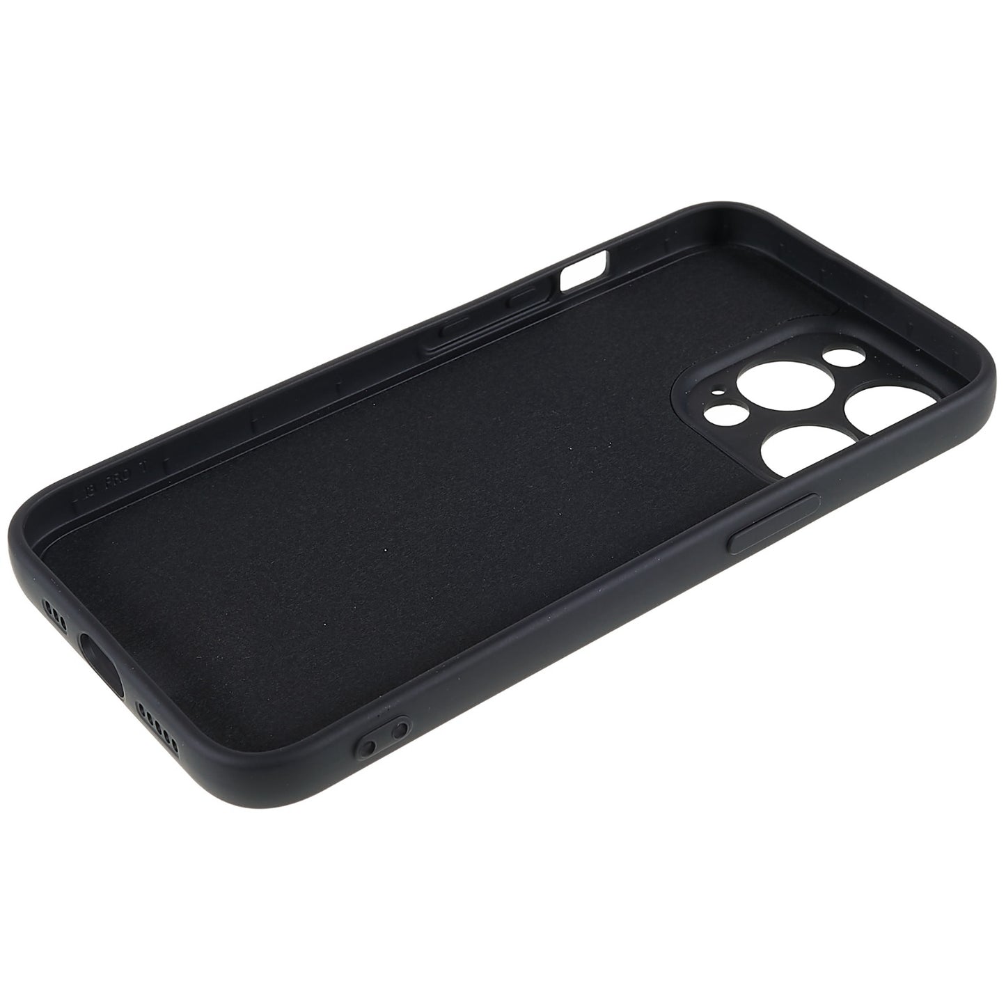 Liquid Series for iPhone 13 Pro 6.1 inch Magnetic Liquid Silicone Case Soft TPU Frame Microfiber Lining Anti-Scratch Cover