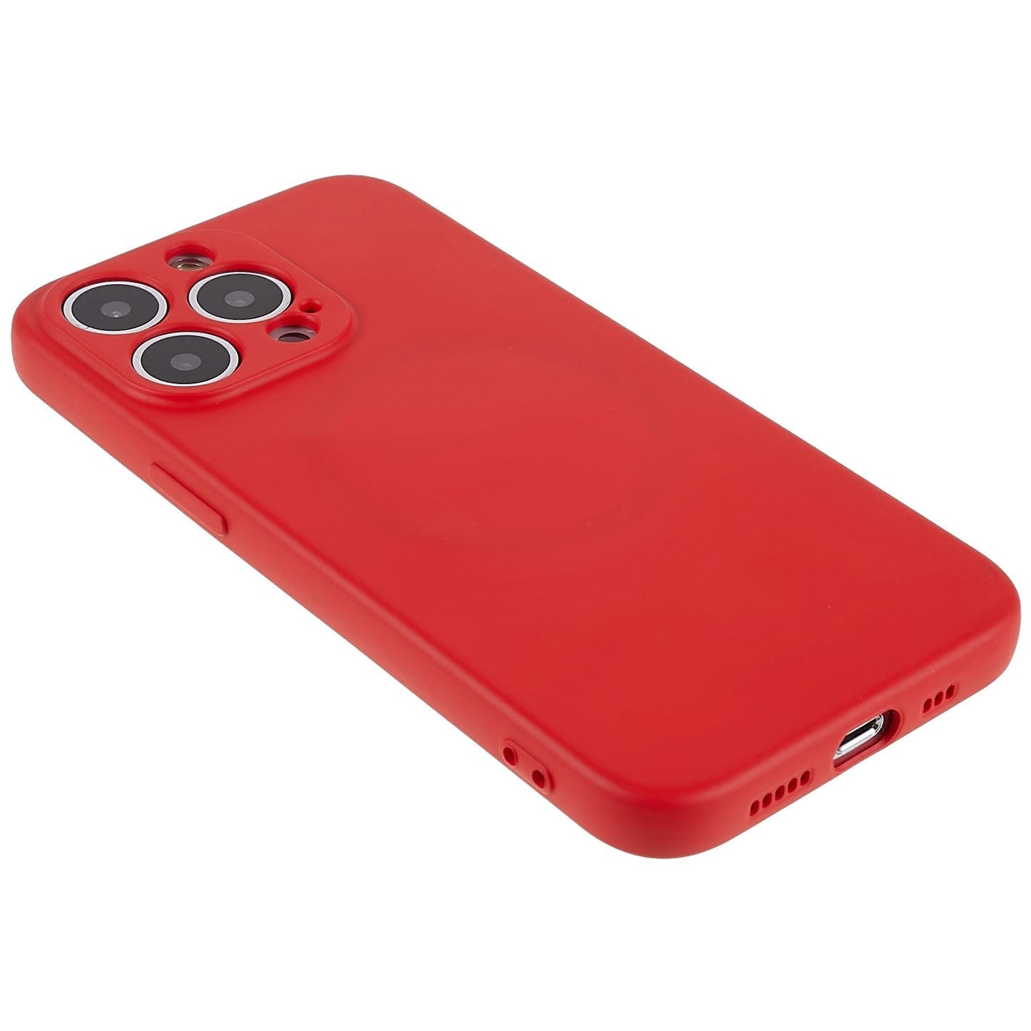 Liquid Series for iPhone 13 Pro 6.1 inch Magnetic Liquid Silicone Case Soft TPU Frame Microfiber Lining Anti-Scratch Cover