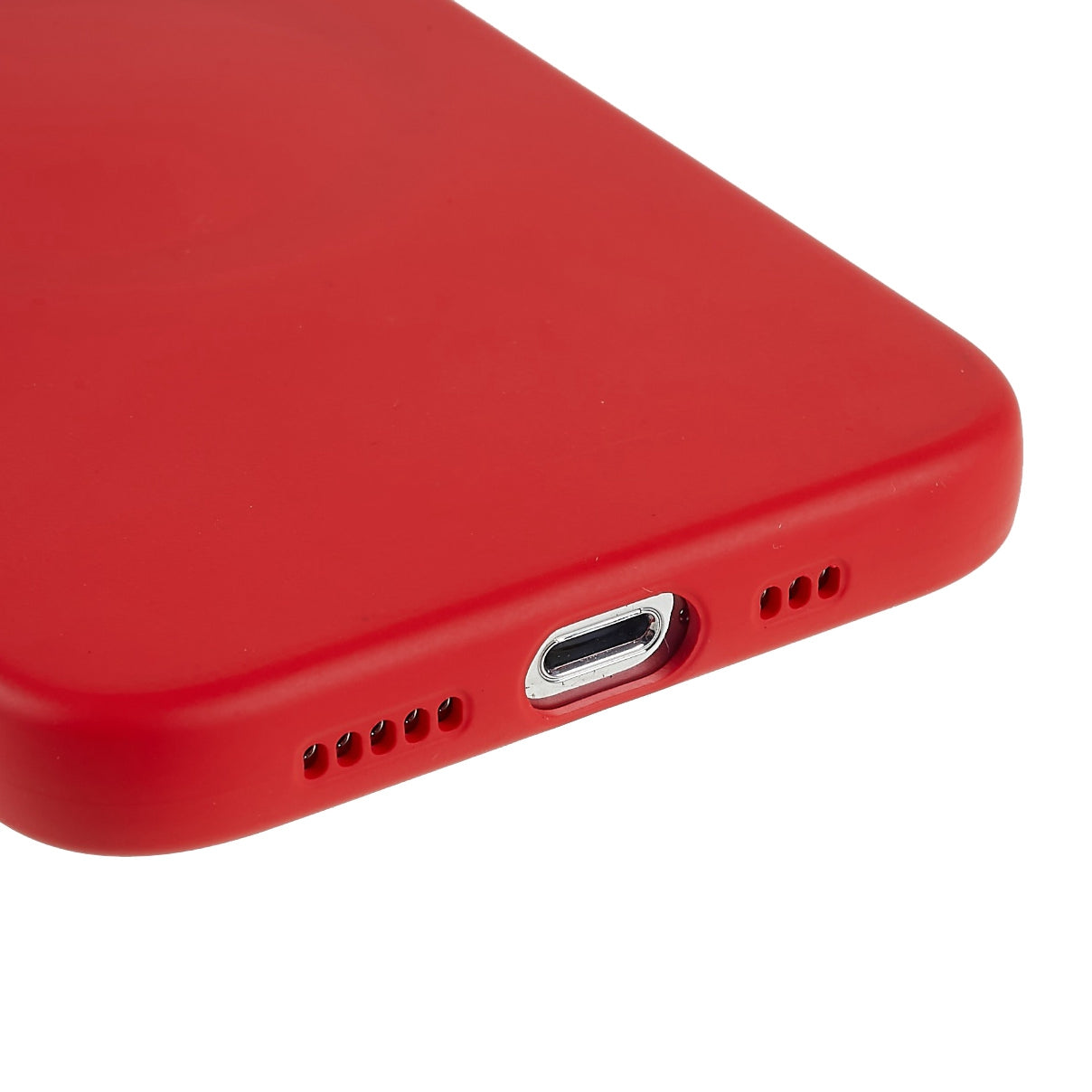 Liquid Series for iPhone 13 Pro 6.1 inch Magnetic Liquid Silicone Case Soft TPU Frame Microfiber Lining Anti-Scratch Cover
