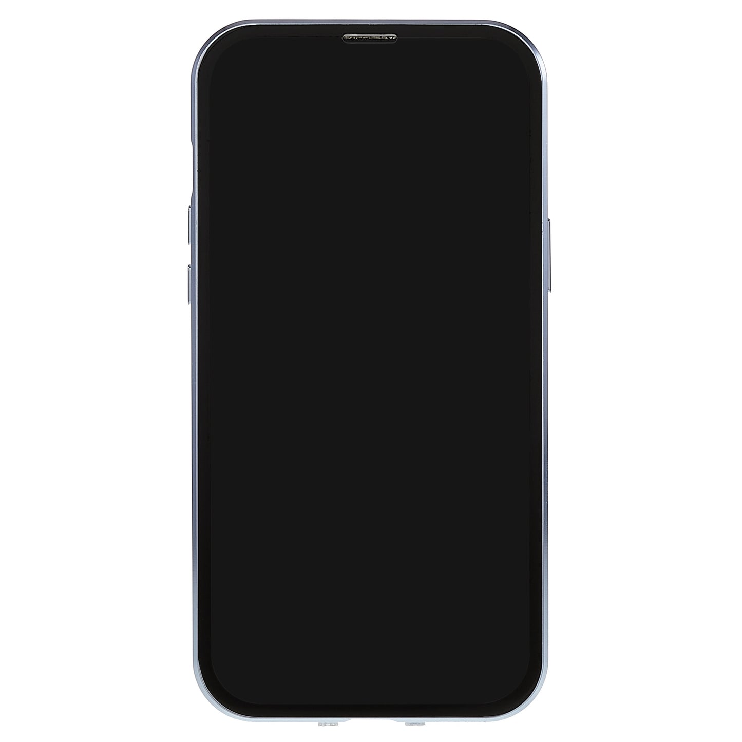 For iPhone 13 Pro 6.1 inch Straight Edge Privacy Case Double Sides Tempered Glass Back Frosted Magnetic Adsorption Metal Frame Safety Buckle Full Body Protection Phone Cover
