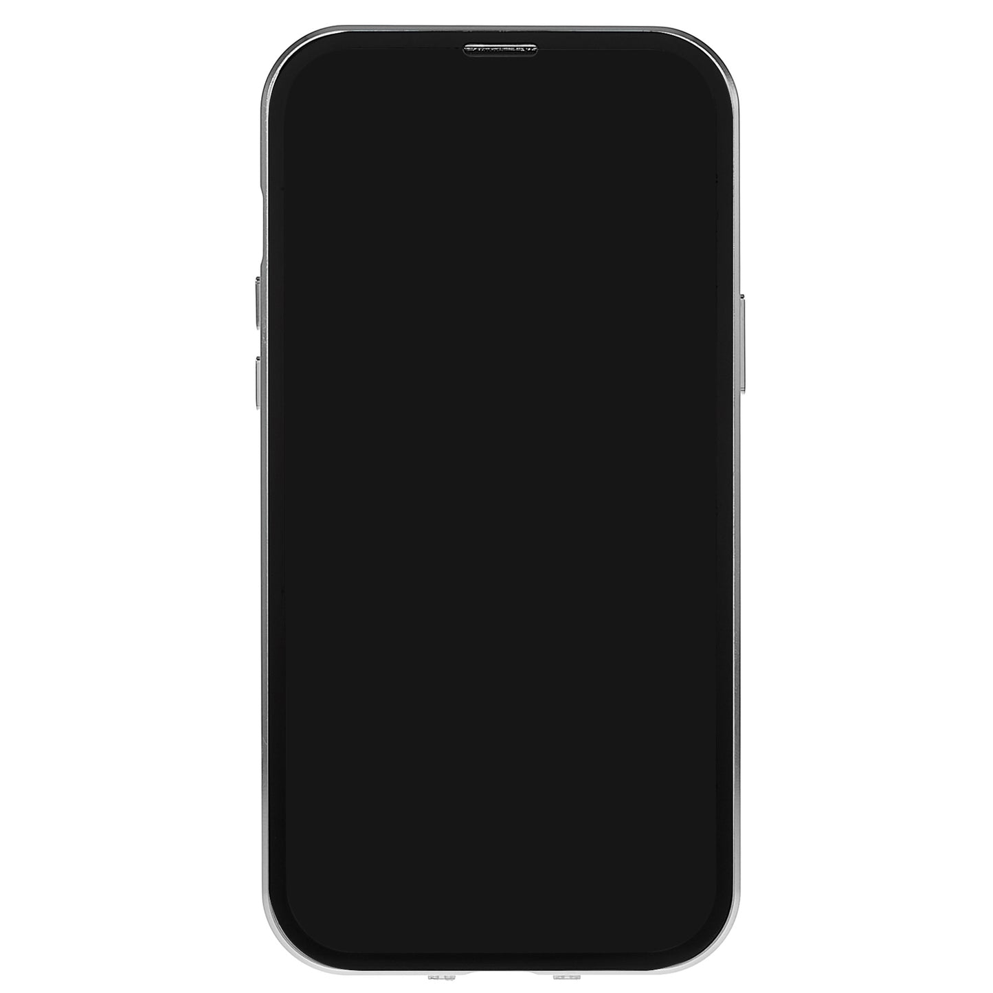 For iPhone 13 Pro 6.1 inch Straight Edge Privacy Case Double Sides Tempered Glass Back Frosted Magnetic Adsorption Metal Frame Safety Buckle Full Body Protection Phone Cover