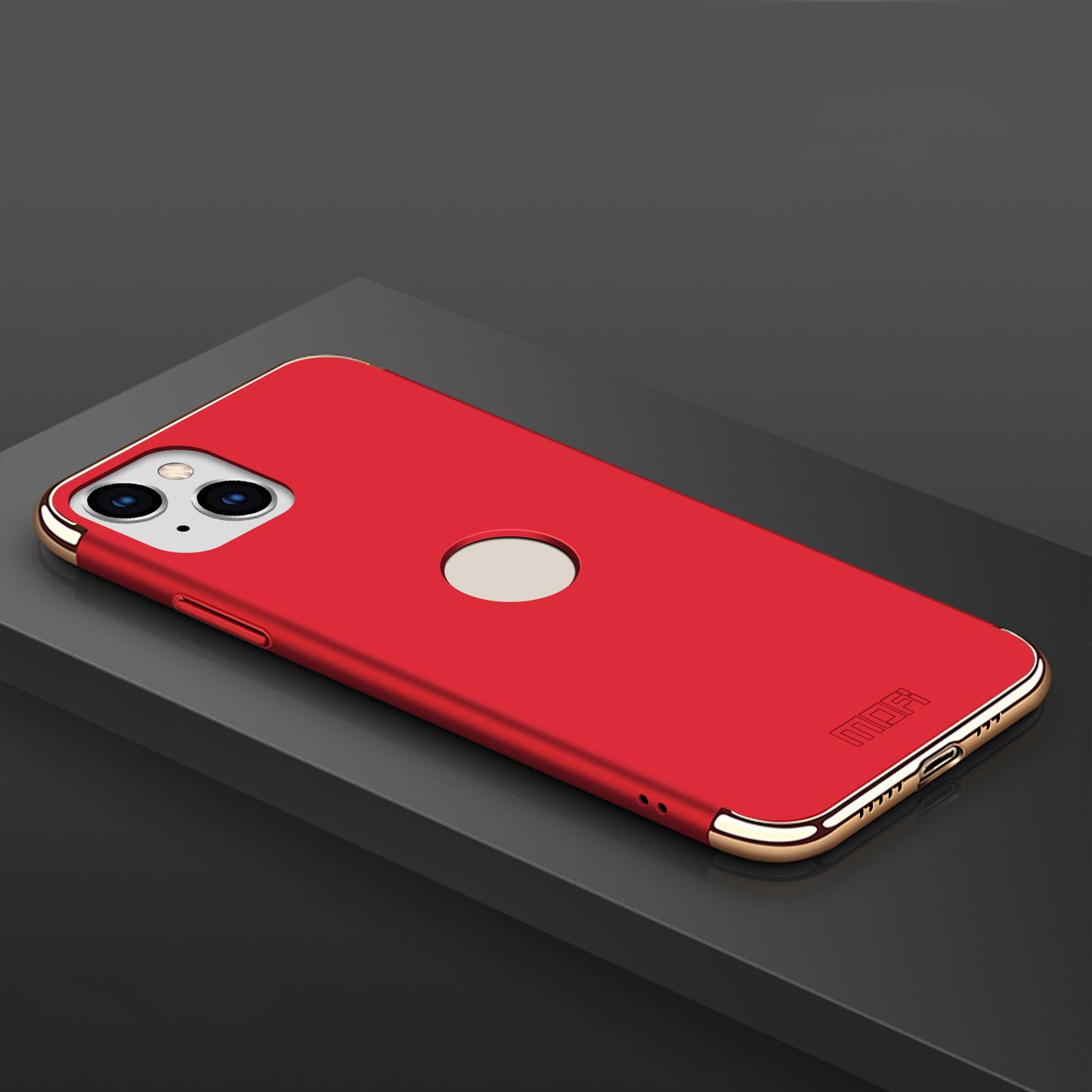 MOFI Guard Series Electroplating Back Cover for iPhone 14 Plus, Detachable 3-in-1 Hard PC Phone Case