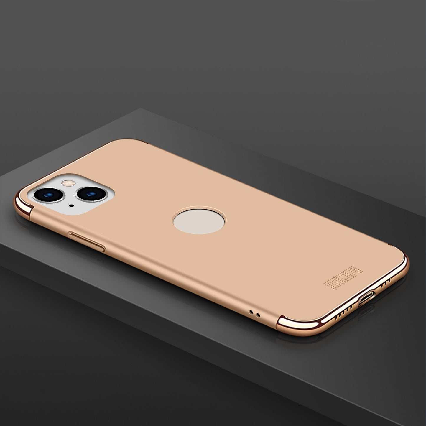 MOFI Guard Series Electroplating Back Cover for iPhone 14 Plus, Detachable 3-in-1 Hard PC Phone Case