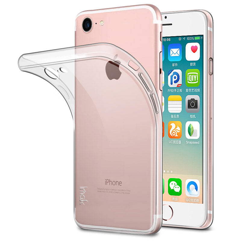 IMAK Stealth Case Clear 0.7mm TPU Shell Case for iPhone SE (2020)/SE (2022)/8/7 4.7 inch