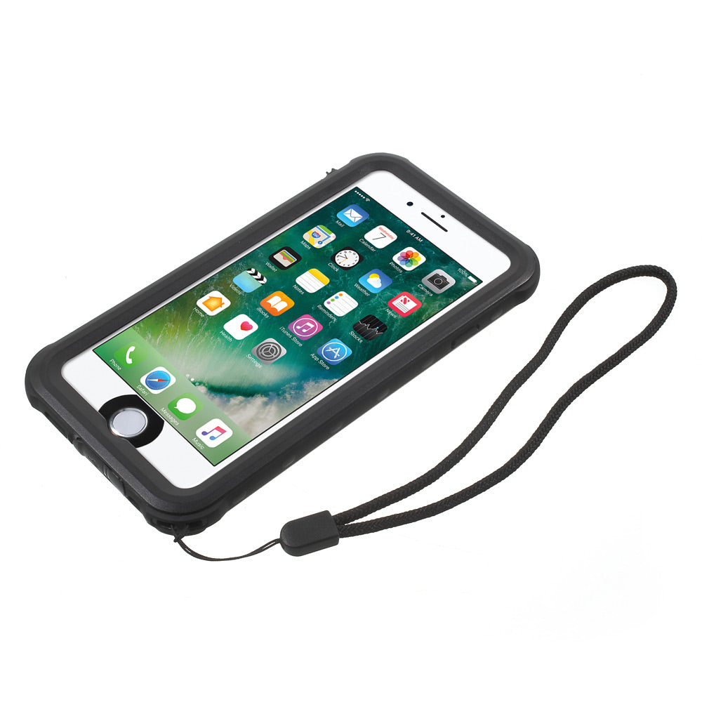 REDPEPPER PC + TPU Waterproof Case for iPhone SE (2020)/SE (2022)/8/7 4.7 inch IP68 Underwater Sealed Dust-proof Cover