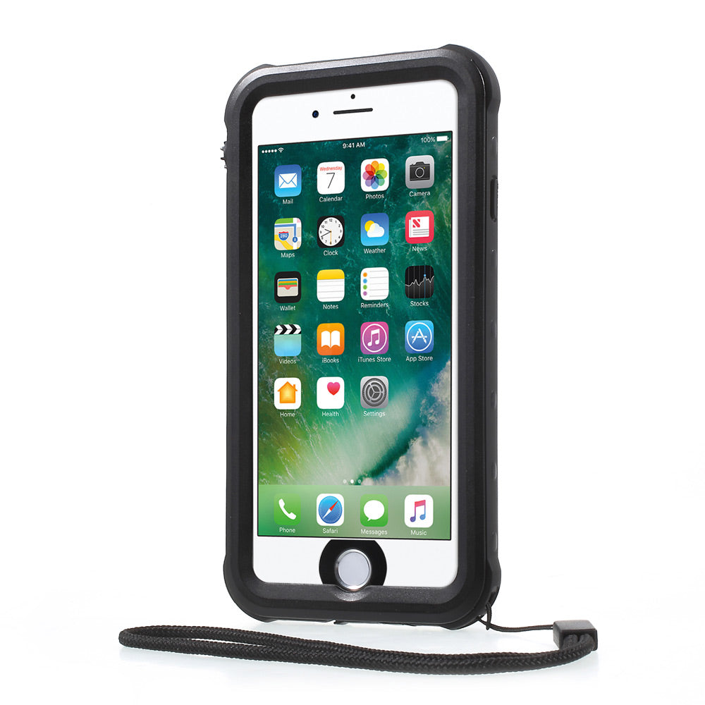 REDPEPPER PC + TPU Waterproof Case for iPhone SE (2020)/SE (2022)/8/7 4.7 inch IP68 Underwater Sealed Dust-proof Cover