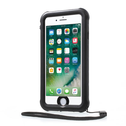 REDPEPPER PC + TPU Waterproof Case for iPhone SE (2020)/SE (2022)/8/7 4.7 inch IP68 Underwater Sealed Dust-proof Cover