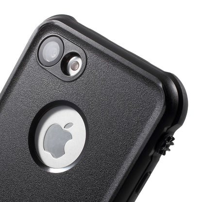 REDPEPPER PC + TPU Waterproof Case for iPhone SE (2020)/SE (2022)/8/7 4.7 inch IP68 Underwater Sealed Dust-proof Cover