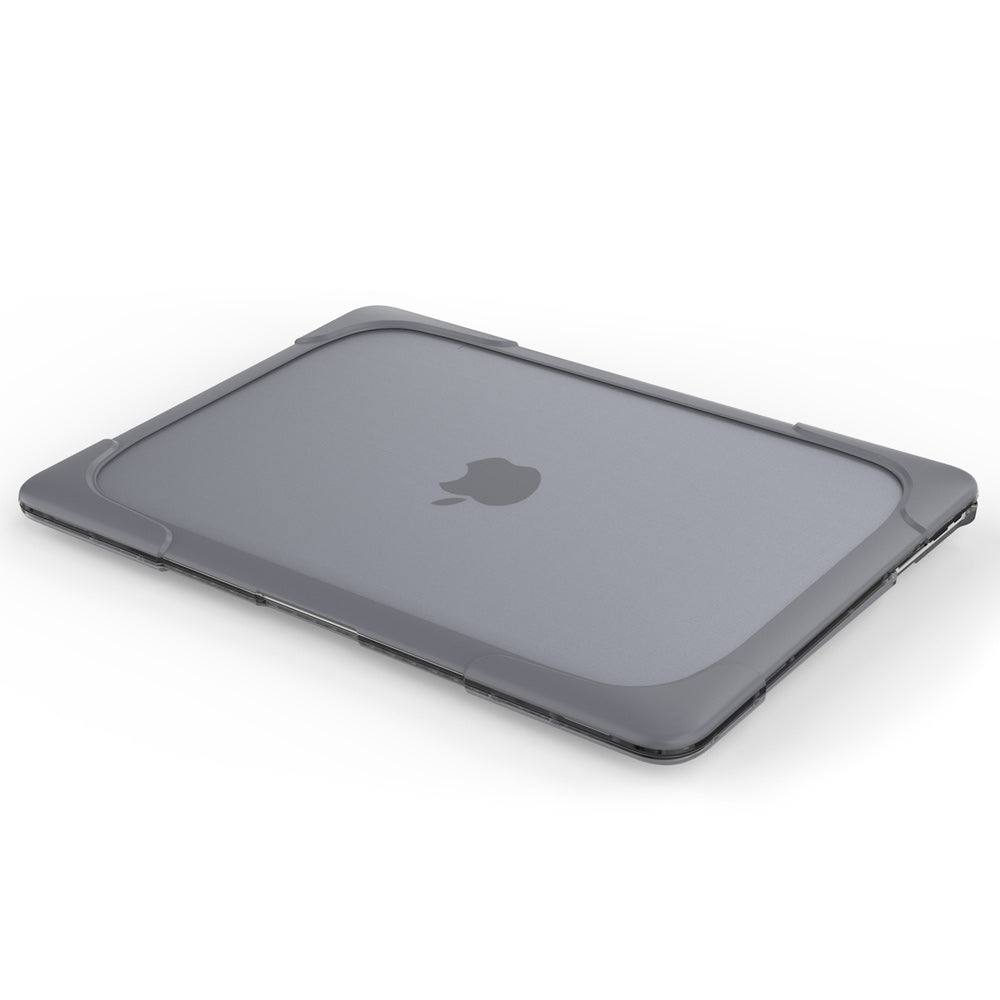 For Macbook Air 13.3 Inch See-through Full Protection PC TPU Case with Kickstand A1369/A1466