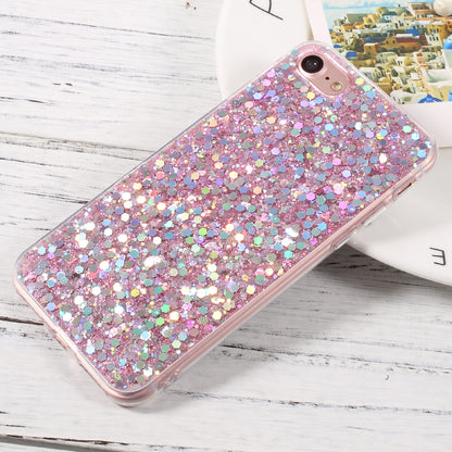 Glittering Sequins TPU Jelly Mobile Case for iPhone SE (2020)/SE (2022)/8/7 4.7 inch