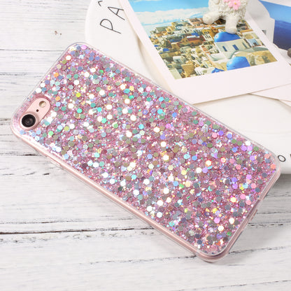 Glittering Sequins TPU Jelly Mobile Case for iPhone SE (2020)/SE (2022)/8/7 4.7 inch