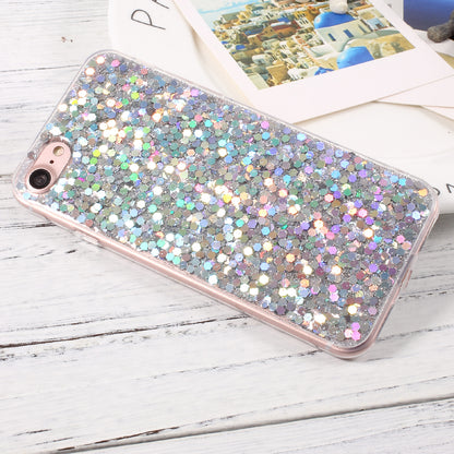 Glittering Sequins TPU Jelly Mobile Case for iPhone SE (2020)/SE (2022)/8/7 4.7 inch