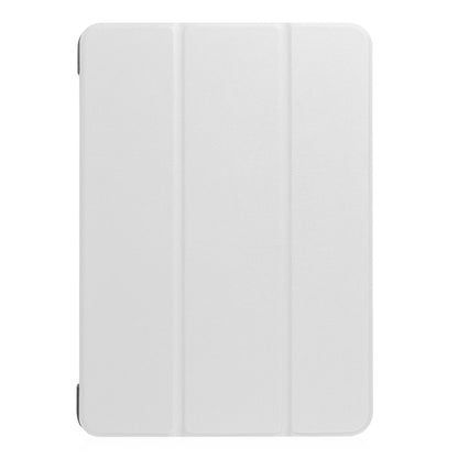 For iPad 9.7 (2018) / 9.7 (2017) Tri-fold Stand Lightweight Full Protection Smart Leather Tablet Case Cover