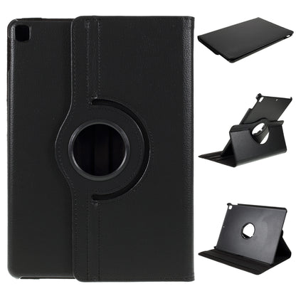 For iPad Air 10.5 (2019) / Pro 10.5 (2017) / iPad 10.2 (2021)/(2020)/(2019) 360-Rotary Stand Leather Tablet Case Litchi Grain